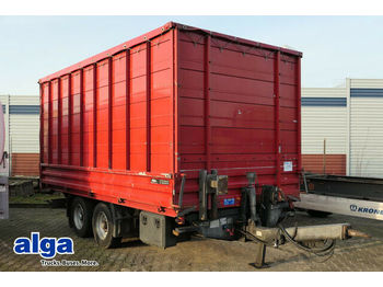Low loader trailer Humbaur HTK, Aufsätze, 5,0mte lang.,Blattfederung,Kipper: picture 1