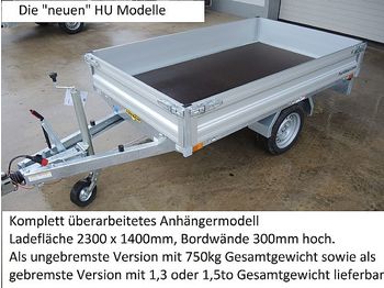 New Car trailer Humbaur - HU132314 Hochlader gebremst 1,3to: picture 1