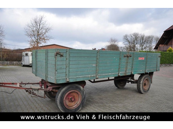 Dropside/ Flatbed trailer Langendorf Anhänger Getreide dicht: picture 1