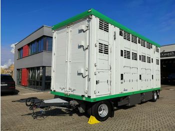 Pezzaioli Menke-Janzen / 3 Stock / Hubdach  - Livestock trailer
