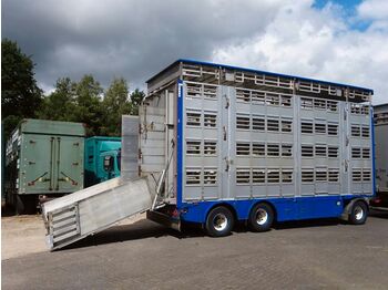 Pezzaioli Pezzaiolli RBA 31 4 Stock ausfahrbares Dach  - Livestock trailer