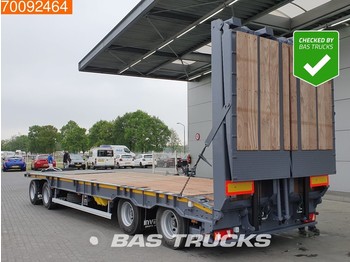 Invepe 4-achs Tieflader 4 axles Hydr-Rampen Steelsuspension BPW - Low loader trailer