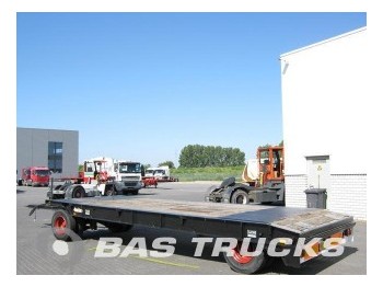 Nooteboom Blattfederung Hardholz Boden ASDV-20 - Low loader trailer