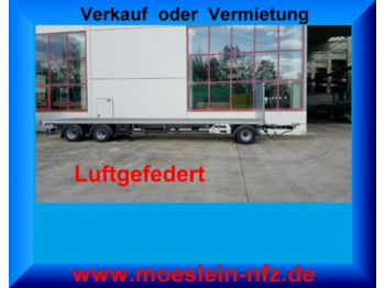 New Dropside/ Flatbed trailer Möslein T 3 Plato 9 m 3 Achs Jumbo- Plato- Anhänger, 9 m: picture 1