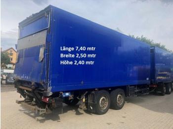 Closed box trailer Schmitz Cargobull - Starrdeichsel Frischdienst ohne Kühlung: picture 1