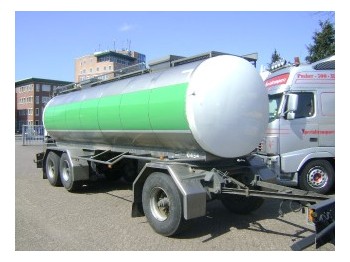 Burg 20.000 ltr 3 assige water/melk tank - Tanker trailer