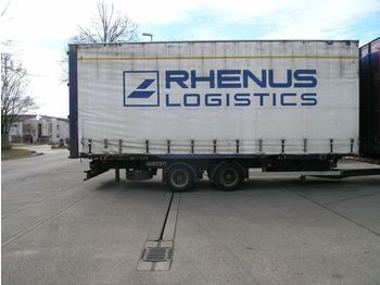 Container transporter/ Swap body trailer Wecon AWZ - BDF Volumen / Jumbo Wechselanh. TÜV 12/18: picture 1