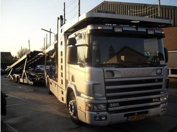 Scania sc114-380 euro 3 ret - Autotransporter truck