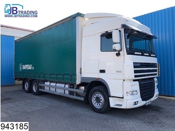 Curtain side truck DAF 105 XF 460 6x2, EURO 5, Airco: picture 1
