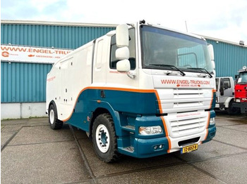 DAF CF 85.360 SLEEPERCAB 4x2 DAKAR EDUCATION TRUCK (ZF16 MANUAL GEARBOX / DOUBLE BRAKE/CLUTCH PEDALS / 3 SEATS / AIRCONDITIONING / E - Box truck: picture 2