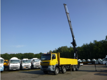 Dropside/ Flatbed truck, Crane truck DAF CF 85.480 8x4 + Hiab 700 EP-4 Hipro: picture 5