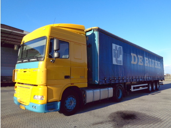 Curtain side truck DAF XF 105-410: picture 1