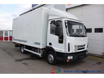 Box truck Iveco EuroCargo 75E18 EEV Koffer Seitentür LBW 1.5 to: picture 1