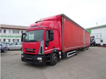 Curtain side truck Iveco Eurocargo ML 120: picture 1
