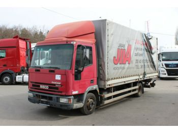 Curtain side truck Iveco ML 75 E , TAIL LIFT, REAL KILOMETRES!!!: picture 1