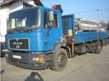 Dropside/ Flatbed truck MAN 18.264: picture 1