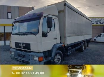 Curtain side truck MAN 20.284: picture 1