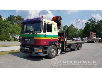 Dropside/ Flatbed truck MAN 28.403 F200: picture 1