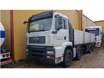 Dropside/ Flatbed truck MAN 35.430 8x4 Euro 4 Manuel: picture 1