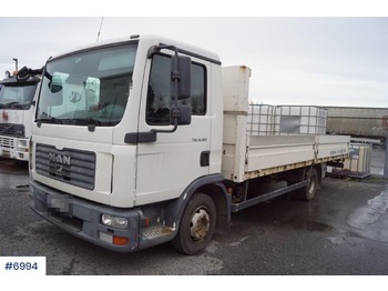 Dropside/ Flatbed truck MAN 8.180: picture 1