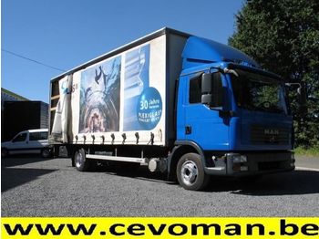 Curtain side truck MAN TGL 12.210: picture 1