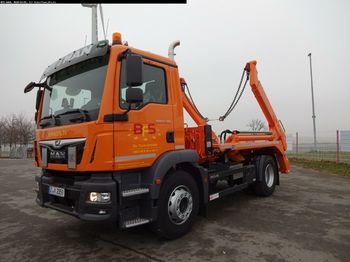Skip loader truck MAN TGM 18.320 4x2 BL AK 12 MT I.S.A.R. C- Fahrerhau: picture 1