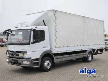 Curtain side truck Mercedes-Benz 1222 L Atego/7,1 m. lang/AHK/LBW: picture 1