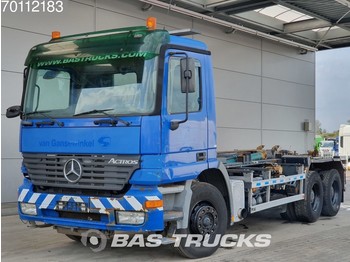 Container transporter/ Swap body truck Mercedes-Benz Actros 2640 K 6X4 Hydraulik Steelsuspension Euro 3: picture 1