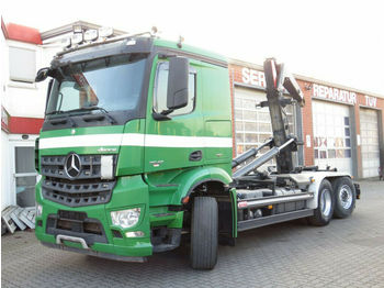 Hook lift truck Mercedes-Benz Arocs 2540 L 6x2 Abrollkipper Meiller Schub+Knic: picture 1