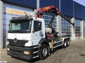 Hook lift truck Mercedes-Benz Atego 2628 Effer 16 ton/meter laadkraan: picture 1