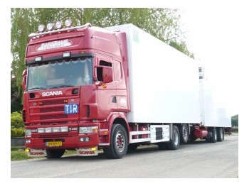 Scania 164-480 topline v8 - Refrigerator truck