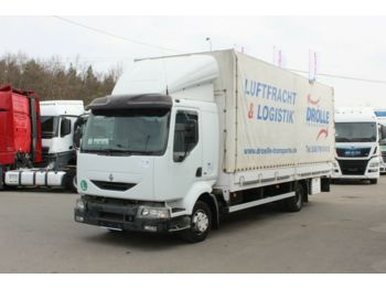 Curtain side truck Renault MIDLUM 220.12/C PR4x2, TAIL LIFT, SLEEPING CABIN: picture 1