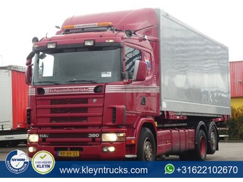 Container transporter/ Swap body truck Scania P114.380 6x2*4 retarder: picture 1
