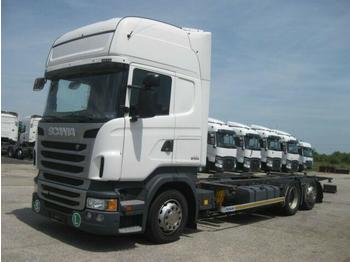 Container transporter/ Swap body truck Scania R440 EEV Jumbo BDF 7,82: picture 1