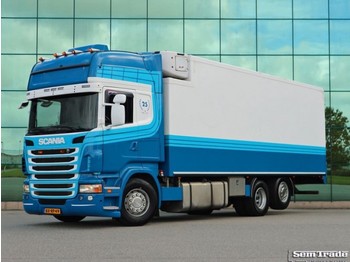 Refrigerator truck Scania R480 6X2 EURO 5 RETARDER ISOLATED BOX / SIDE DOORS: picture 1
