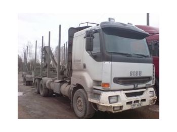 Sisu E12M, 6x4 mit kran - Truck