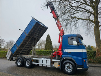Volvo FH 12 420 6x4 Kipper Mit Kran  - Tipper, Crane truck: picture 2